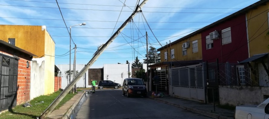 Lo que la tormenta de anoche dejó en nuestra ciudad