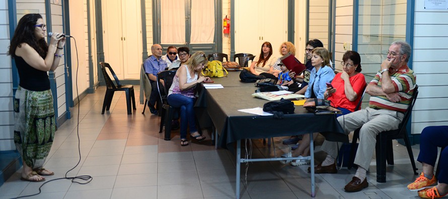 Taller de canto en el Centro Cultural “El Andén”