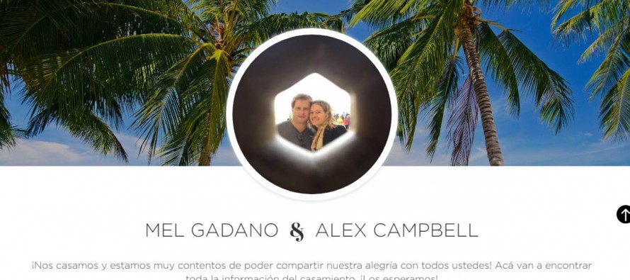 Alex Campbell celebró su casamiento en el Palacio Sans Souci junto a funcionarios nacionales y provinciales