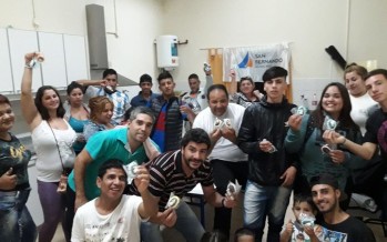 Los chicos del Centro Convivencial Terapéutico festejaron las pascuas