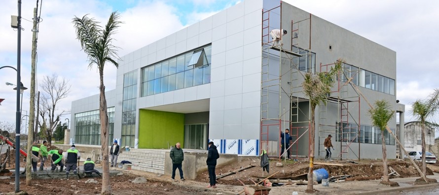 Avanza la obra del nuevo edificio de Tránsito en Acceso Norte y Urquiza