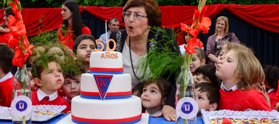 Se celebró el 50° aniversario del Jardín de Infantes El Cedro