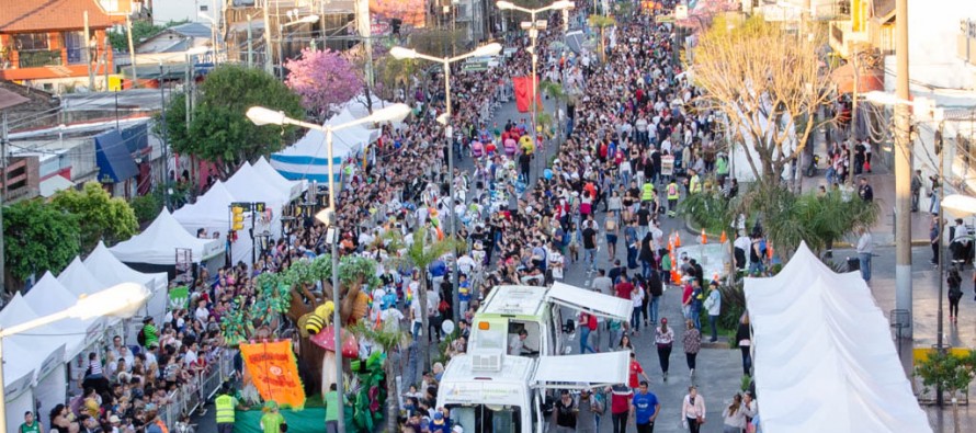 Jornada especial para celebrar la llegada de la primavera en la avenida Avellaneda