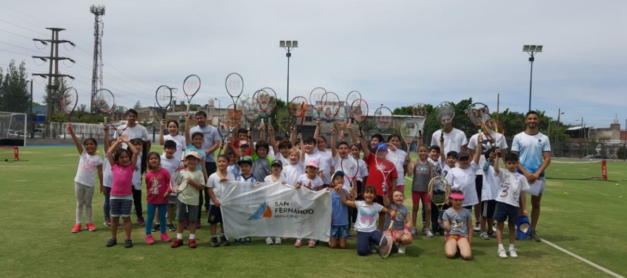 Se disputó en el Poli N°7 el Tercer Torneo de Tenis Interescuelas