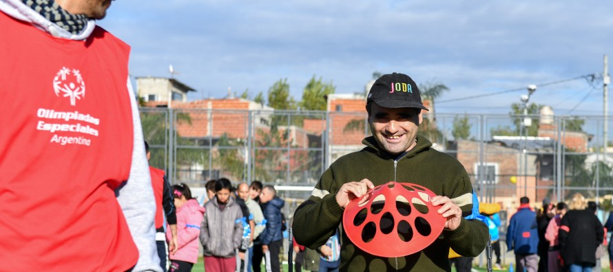 El Poli N°8 fue sede de las Olimpiadas Especiales Argentinas en su etapa regional