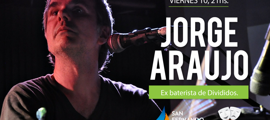 Este finde llegan el baterista Jorge Araujo y la película clásica ‘Cinema Paradiso’ al Teatro Martinelli