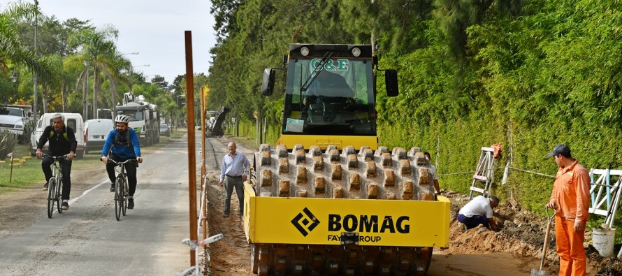 Comenzó la renovación de la Costanera Pública