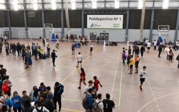 Comenzaron las Olimpiadas Intercolegiales Municipales en el Poli N°1