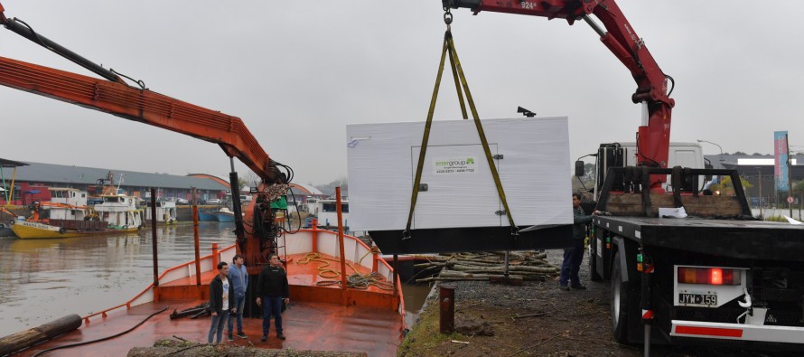 Nuevo grupo electrógeno para el Hospital de Islas Dr. Do Porto