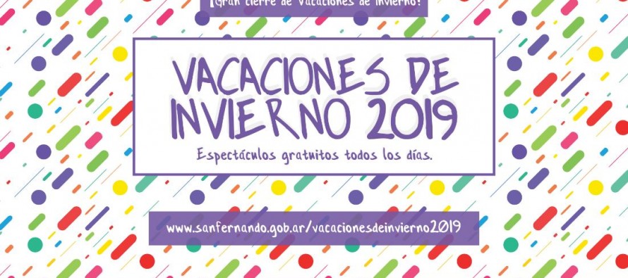 Conocé la programación de espectáculos para las vacaciones de invierno en nuestra ciudad