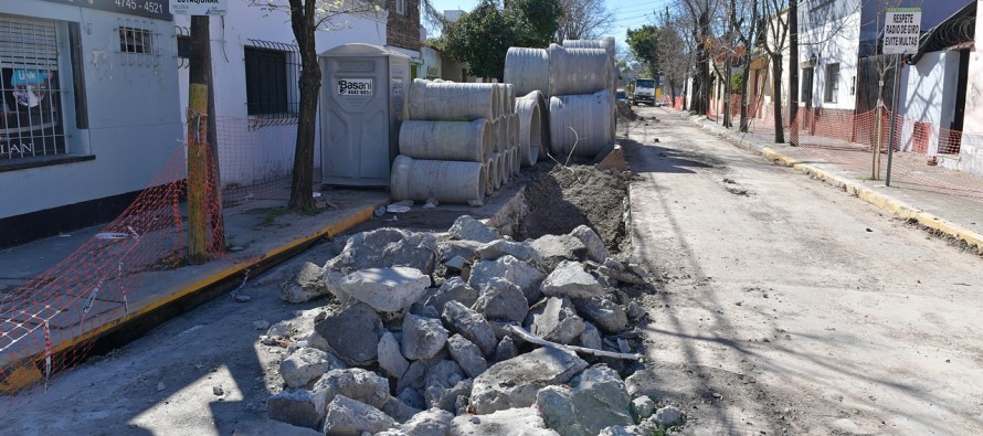 Avanzan las obras hidráulicas sobre Quintana