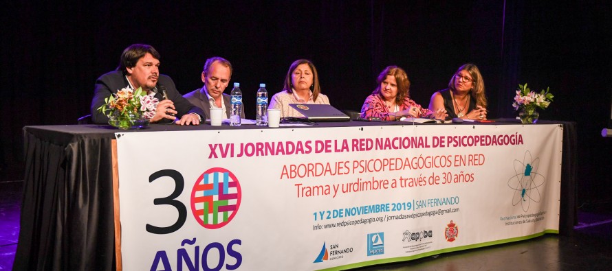 El Teatro Martinelli es sede de la XVI Jornada de la Red Nacional de Psicopedagogía en su 30º aniversario