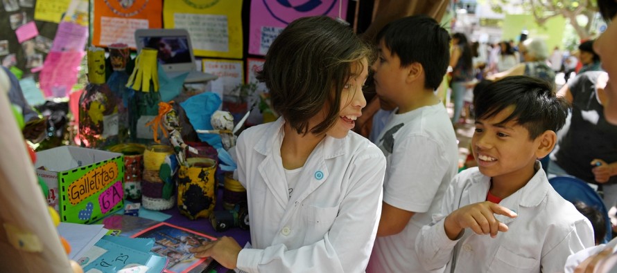 Muestra de escuelas primarias en Plaza Mitre