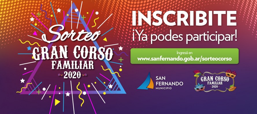 ¿Cómo hacer para participar de los sorteos del Gran Corso Familiar?