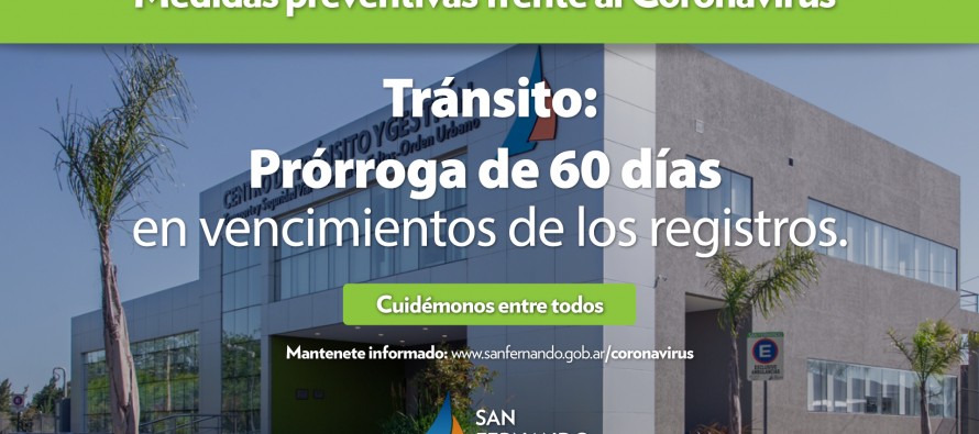 Tránsito toma nuevas medidas de prevención en nuestra ciudad ante el coronavirus