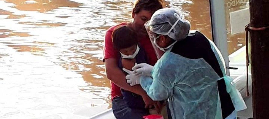 Continúan los controles médicos y vacunación muelle por muelle