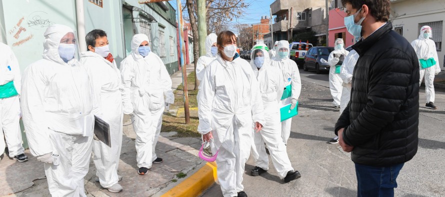 Operativos de detección de coronavirus en el barrio Jacobé