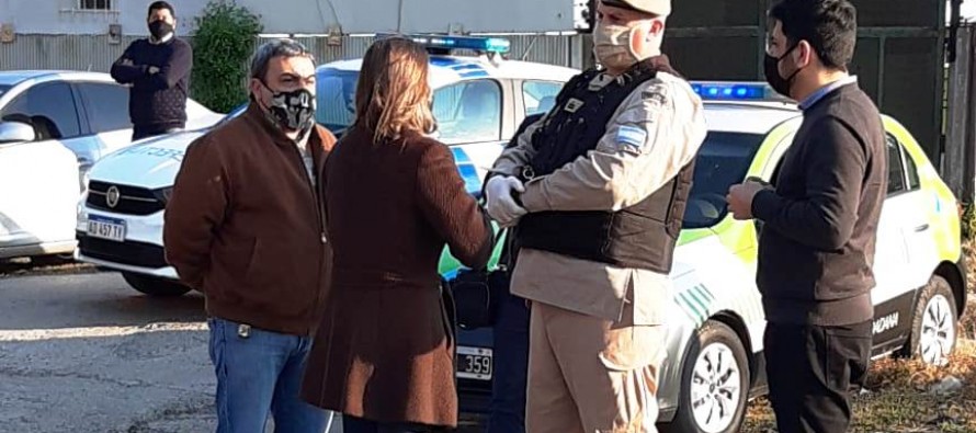 La ministra de Seguridad de la Nación visitó un operativo de control en nuestra ciudad