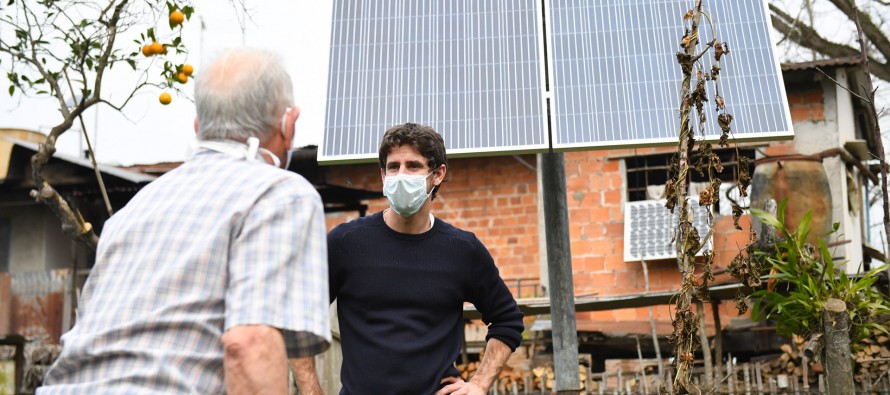 Energía sustentable: se instalaron paneles solares en la tercera sección del Delta