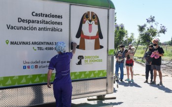 Mañana el móvil de Zoonosis estará en el barrio Fate