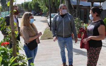 Operativo de prevención del dengue y vacunación en el barrio San Martín