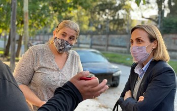 Florencia Arietto visitó nuestra ciudad: “Hay mucho por hacer en San Fernando”