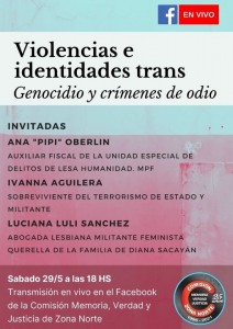 Violencias e identidades trans Genocidio y crimines de odio