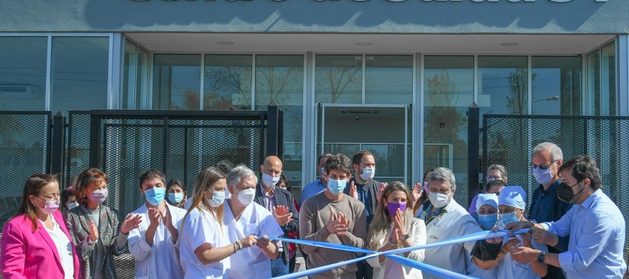 Andreotti inauguró el nuevo Centro de Salud 31 junto a Katopodis, Kreplak y Gollán