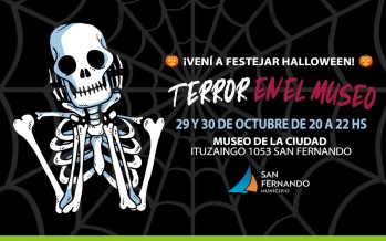 Este viernes y sábado llega a San Fernando “Terror en el Museo”