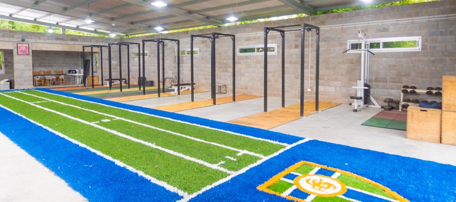 El Club San Fernando inauguró un nuevo gimnasio de rugby