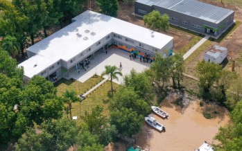 Se inauguró el renovado edificio de la Escuela Técnica N°1 de Islas