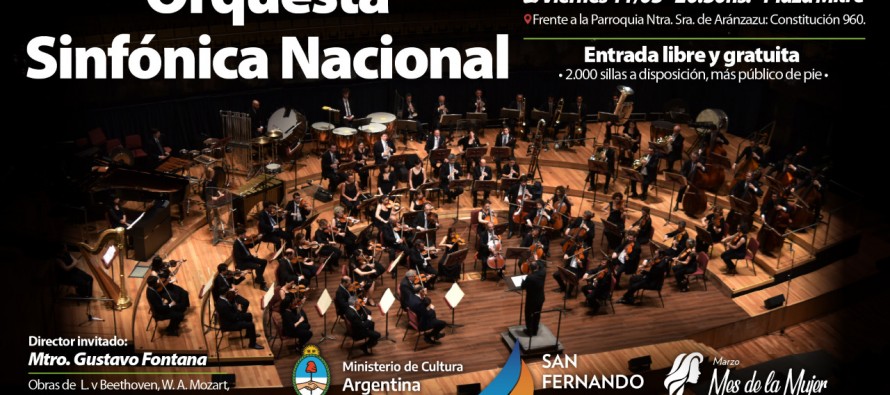 La Orquesta Sinfónica Nacional vuelve a Plaza Mitre