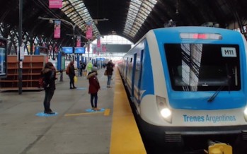 Protesta sindical: mañana los trenes circularán a 30 km por hora como velocidad máxima