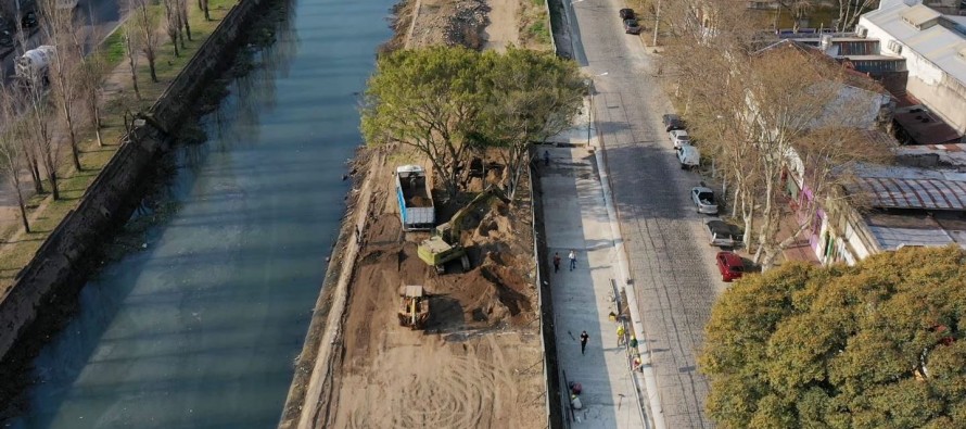 Así es la obra de renovación de la zona del Canal que está en marcha