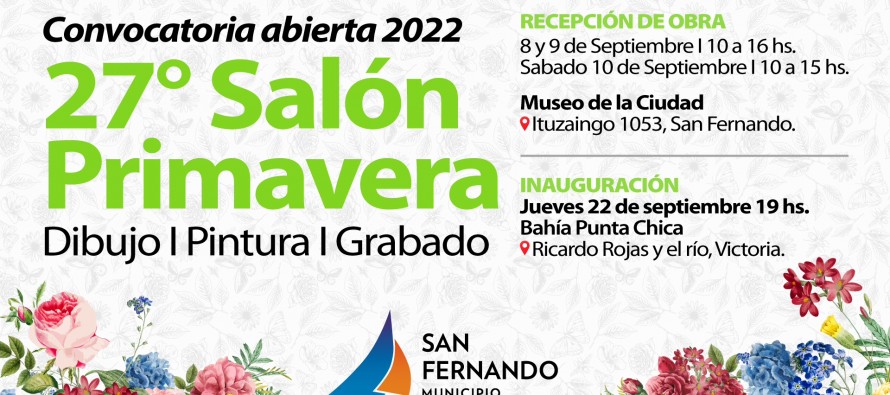 Abrió la convocatoria para la 27° edición del Salón Primavera