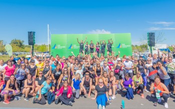 Les Mills, el reconocido grupo internacional de fitness estuvo en el Parque Náutico