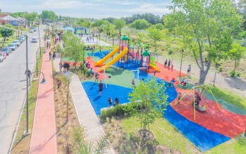 Se inauguró el Parque Gilardoni del Barrio Villa Jardín