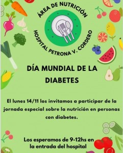 día mundial de la diabetes cordero