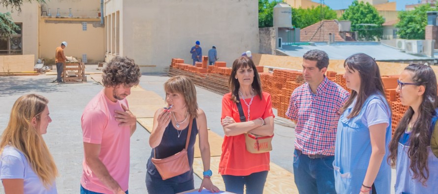 Comenzó la obra del Jardín 926 que funciona en el edificio del Colegio Artigas