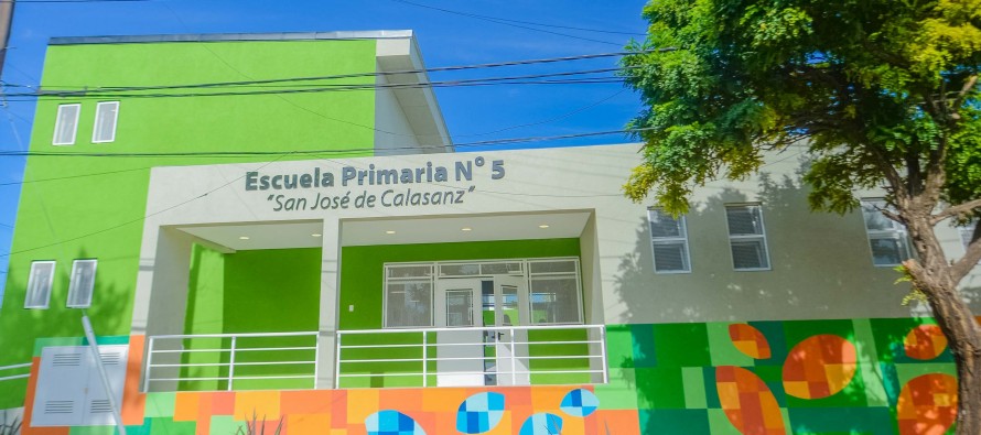 Inauguraron el nuevo edificio de las Escuelas Primaria N°5 y Secundaria N°19