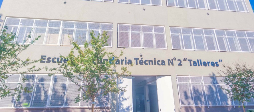 Inauguraron la renovación de talleres de la Escuela Técnica N°2