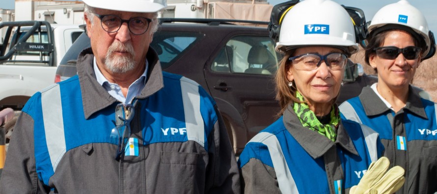 Alicia Aparicio visitó la planta de YPF de Vaca Muerta: “Esto significa soberanía energética”