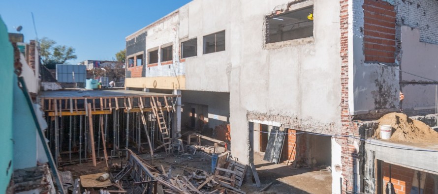 Avanza la construcción del Poli 11 y del Centro de Rehabilitación y Kinesiología