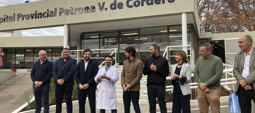 Se inauguraron obras en el Hospital Cordero