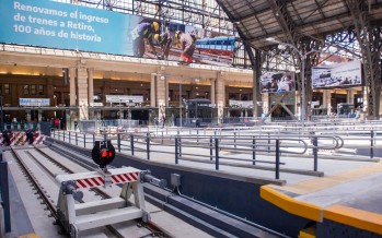 Habilitaron todos los andenes para el ingreso de trenes a la estación Retiro del Mitre