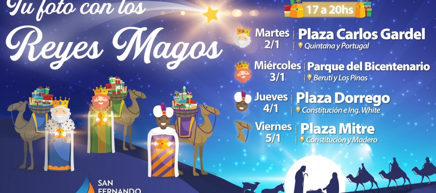 Dónde estarán los Reyes Magos en nuestra ciudad