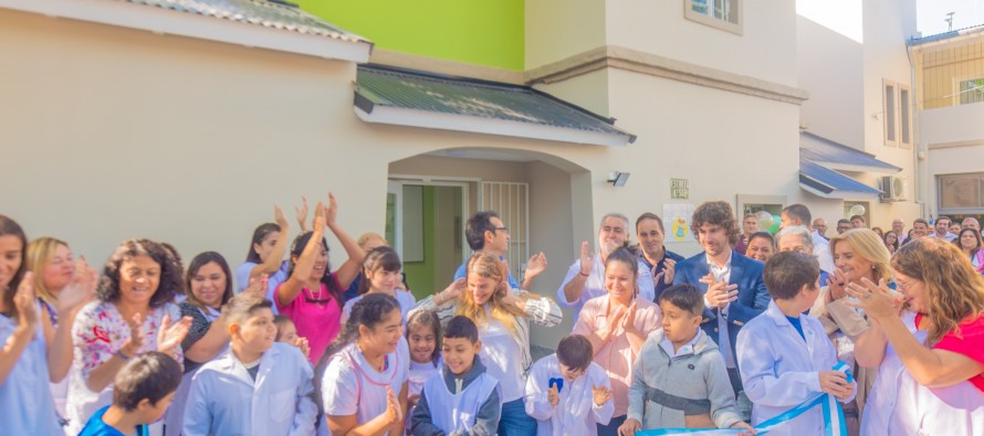 Inauguraron la renovación de la Escuela de Educación Especial N°501