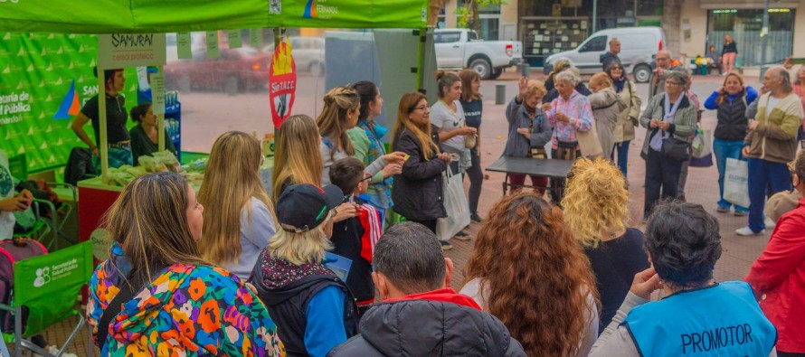 Jornada de salud por el Día de la Celiaquía en Plaza Mitre