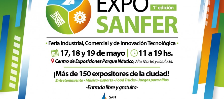 “Expo Sanfer”: feria de empresas y comercios en el Parque Náutico