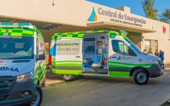 El municipio incorporó dos nuevas ambulancias de Terapia Intensiva Móvil